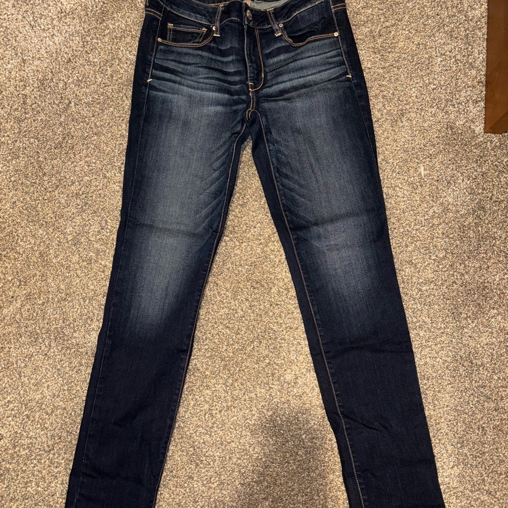 American Eagle Outfitters Blue Skinny Jeans